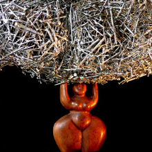Sculptor artist, dreamlike,figurative,contemporary style. <br>
<br>