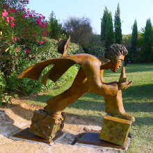 Sculptor artist, dreamlike,figurative,contemporary style. <br>
<br>